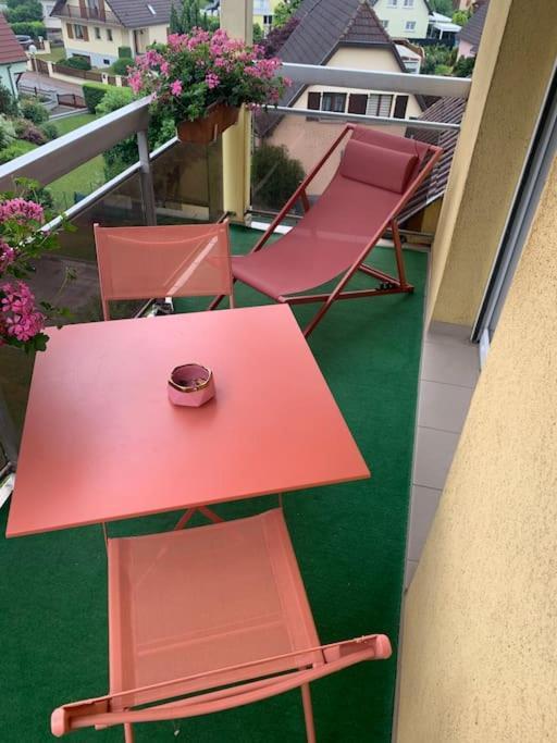 Charmant Appartement 2 Pieces 뮌돌슈하임 외부 사진